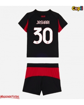 AC Milan Ardon Jashari #30 Echipament de Fotbal Replică 2025-26 Copii Acasa (+ Șorturi)